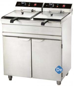 Double Deep Fat Fryer with Oven (Gas/Electric)