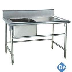 Table With Single Sink Unit